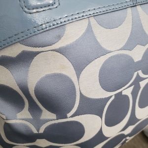 Coach Bags - Coach powder blue shoulder bag purse Coach Bags - Coach powder blue shoulder bag purse